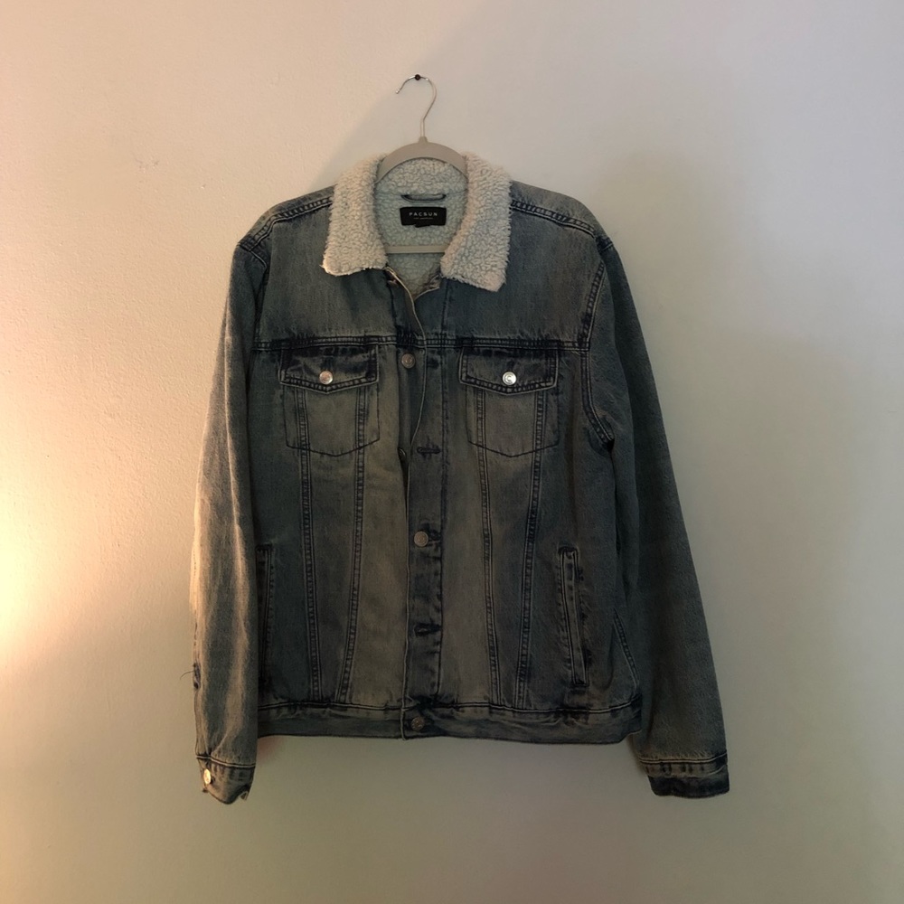Mens Large Pacsun Jean Jacket